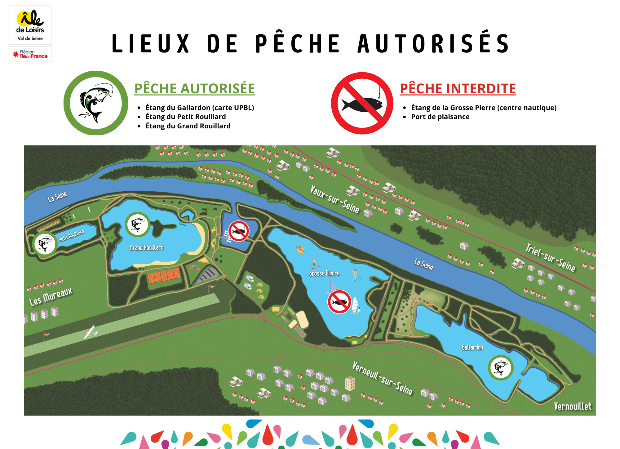 plan pêche autorisée